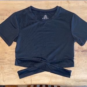 NVGTN Cross-Cross Crop Top